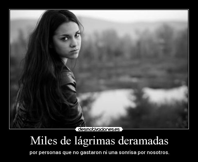 carteles lagrimas desmotivaciones