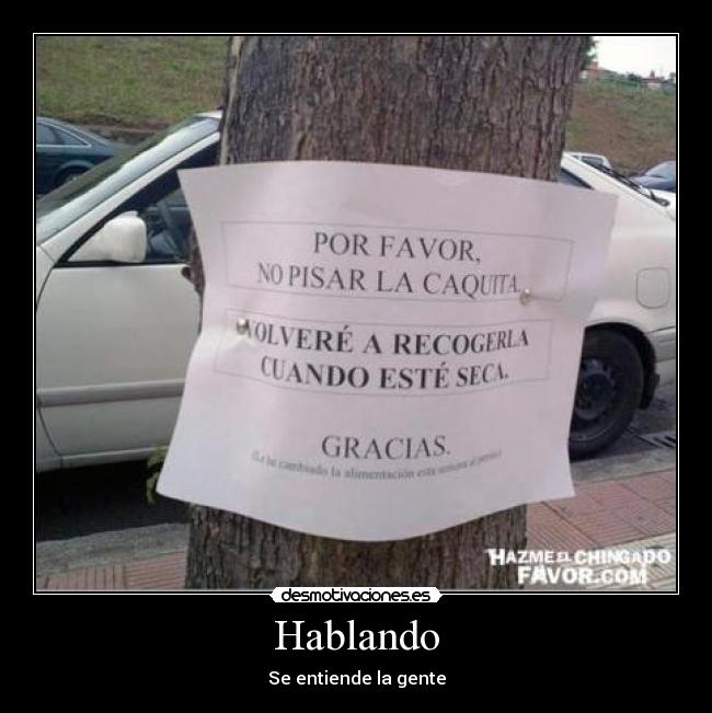 carteles caquita desmotivaciones