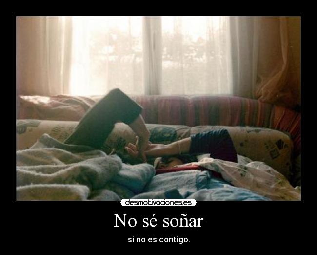 No sé soñar - 