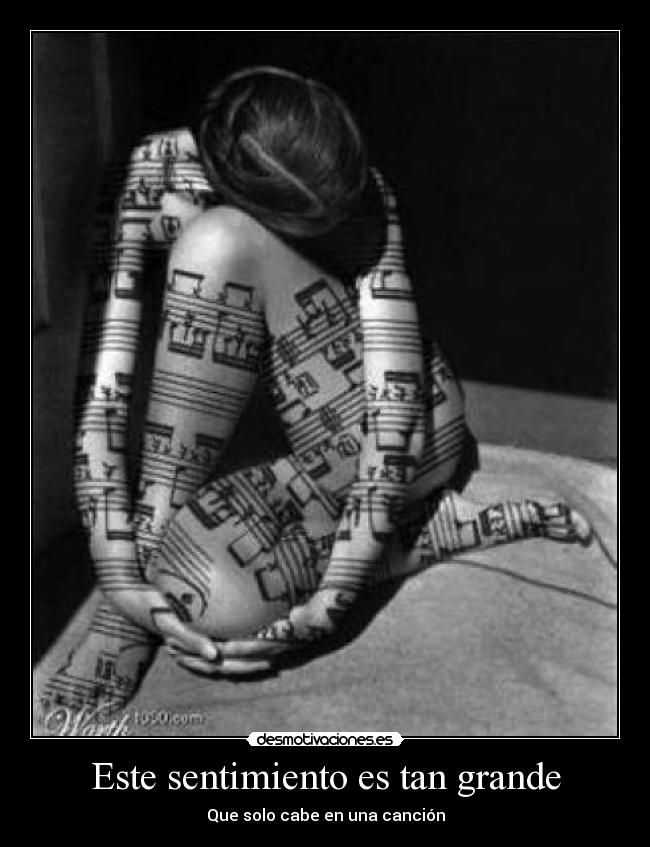 Este sentimiento es tan grande - 