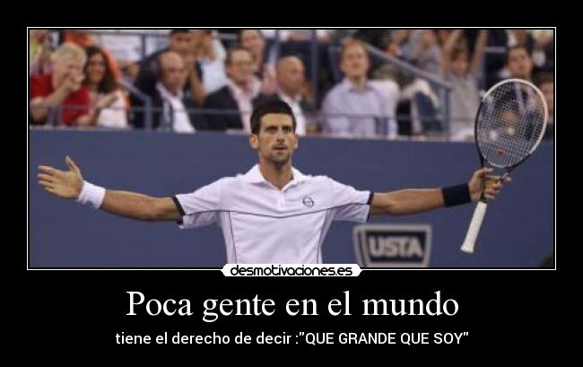 Poca gente en el mundo - 