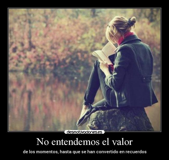 No entendemos el valor -