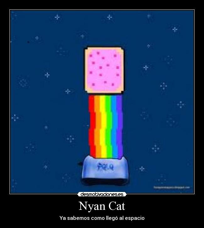 Nyan Cat - Ya sabemos como llegó al espacio
