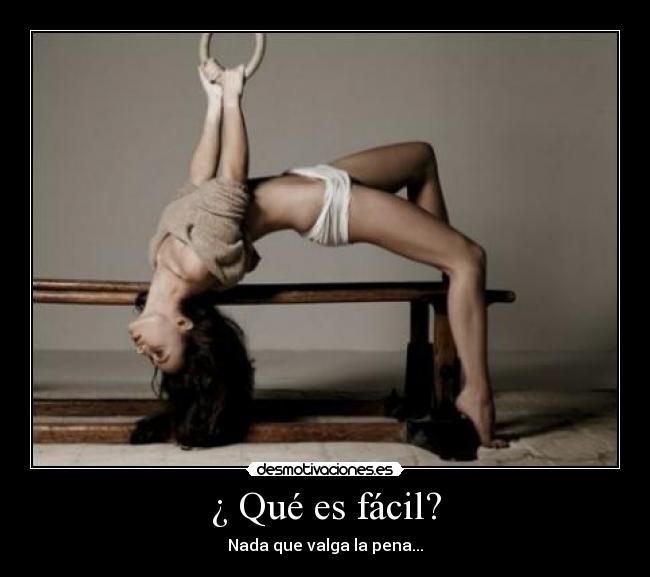 ¿ Qué es fácil? - 
