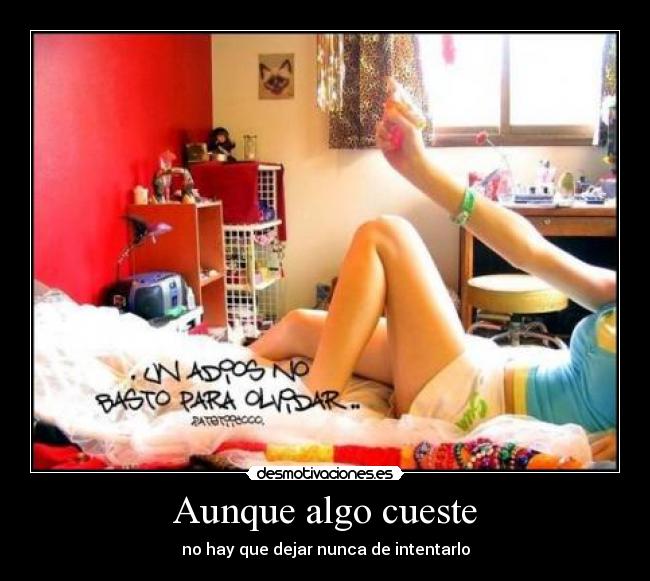 Aunque algo cueste -