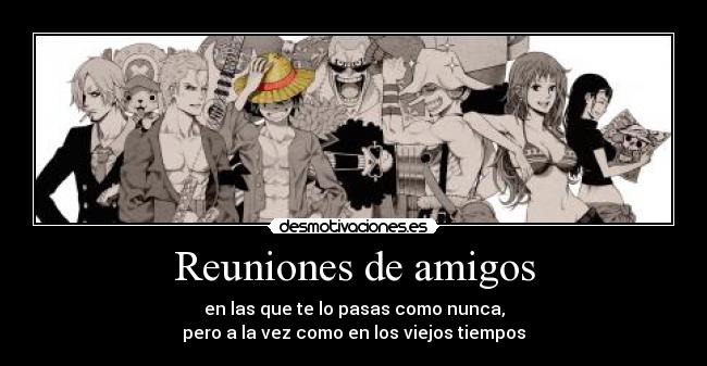 Reuniones de amigos -