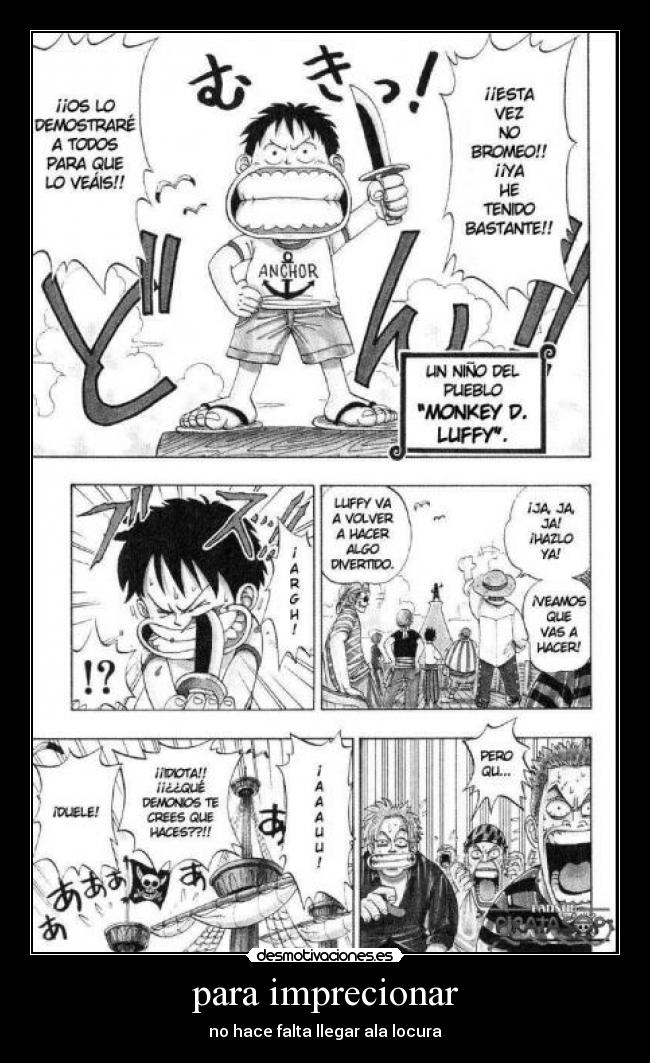 para imprecionar - no hace falta llegar ala locura