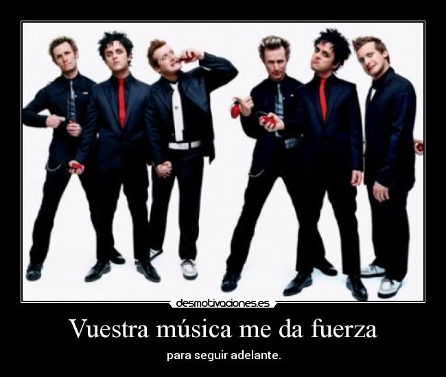 carteles musica green day desmotivaciones