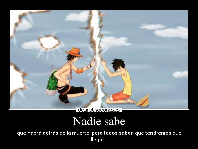 Nadie sabe - 