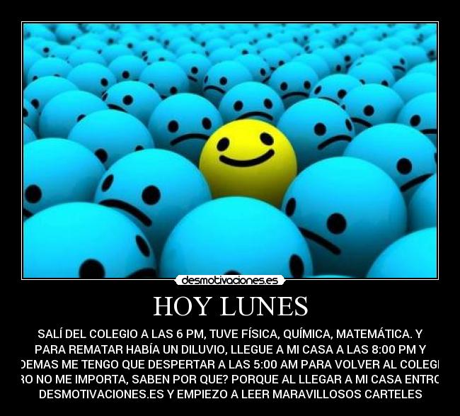 HOY LUNES - 