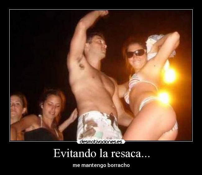 Evitando la resaca... -