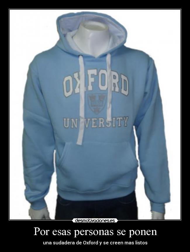 Por esas personas se ponen -