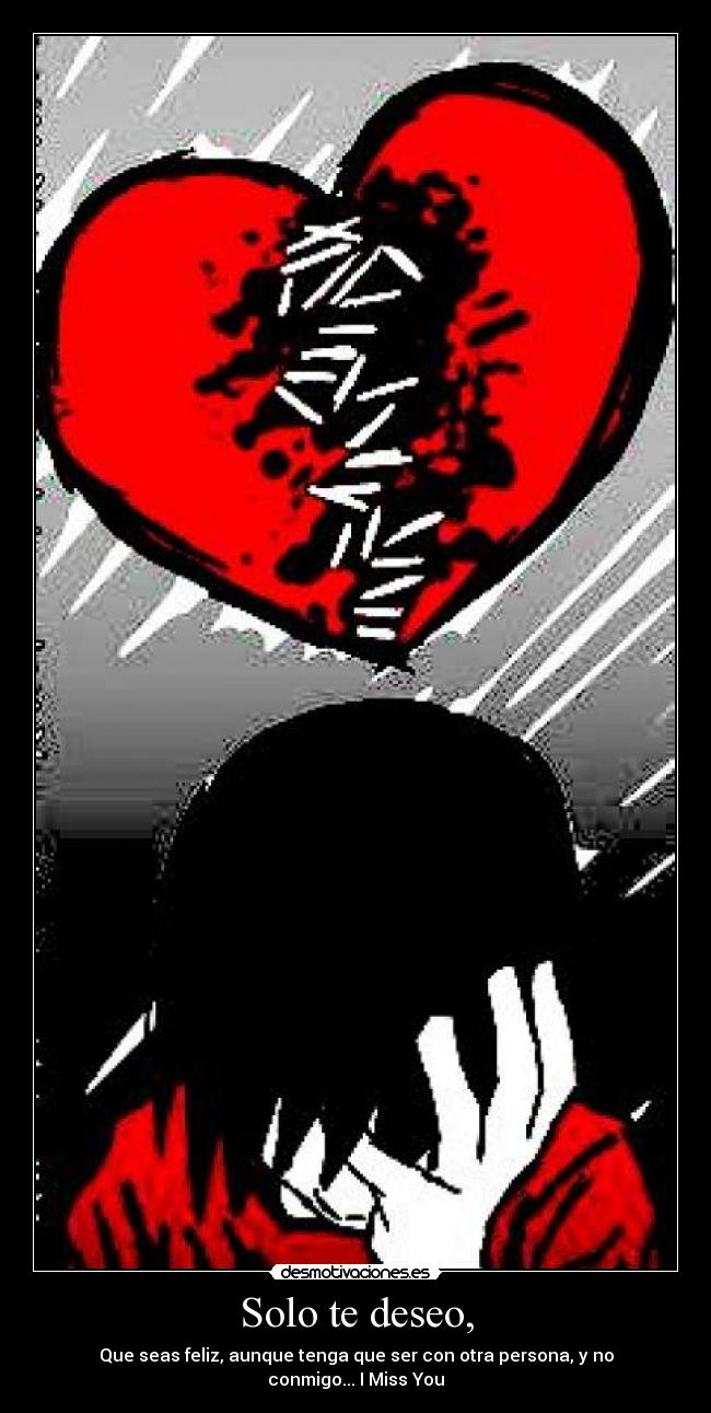Solo te deseo, -