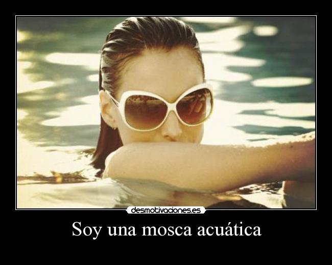 Soy una mosca acuática - 
