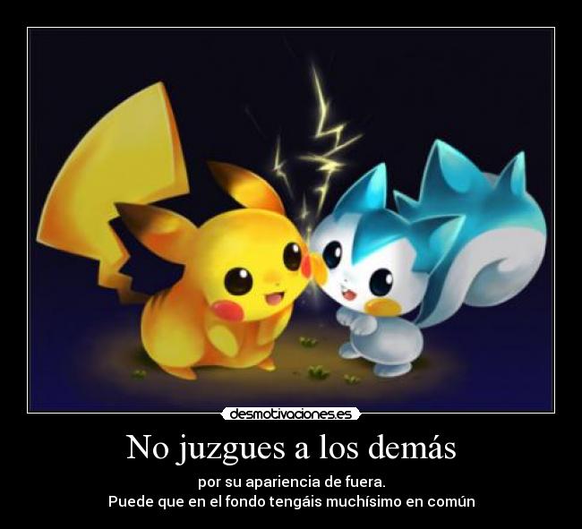 No juzgues a los demás -