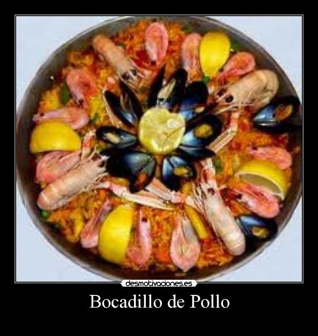 Bocadillo de Pollo -