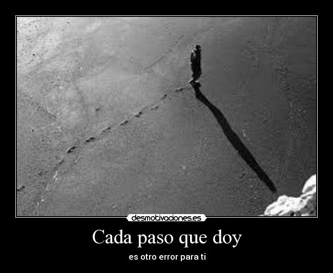 Cada paso que doy - 
