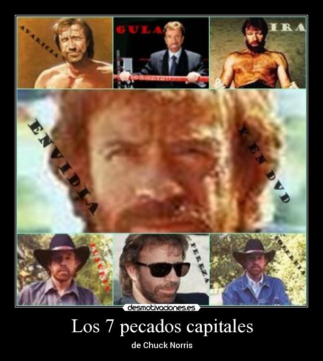 Los 7 pecados capitales - de Chuck Norris