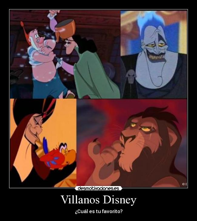 Villanos Disney -