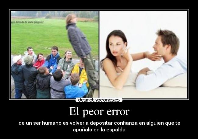 carteles confianzadesconfianza desmotivaciones