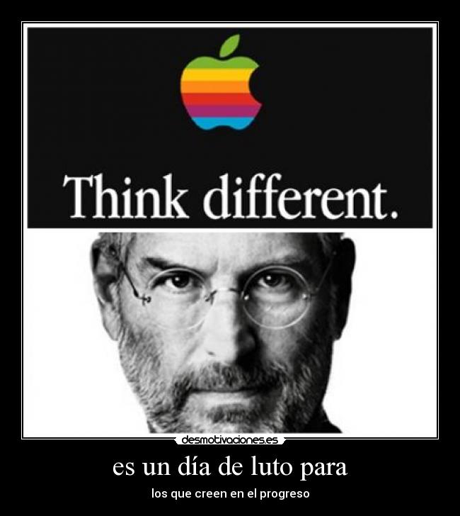 es un día de luto para - los que creen en el progreso