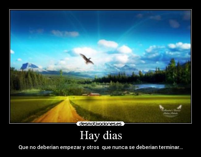 Hay dias - 