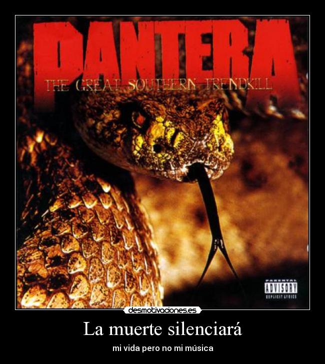 La muerte silenciará - mi vida pero no mi música