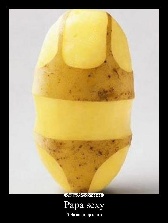 Papa sexy - Definicion grafica