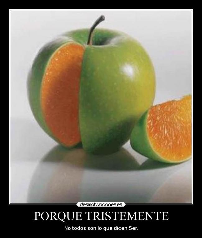 PORQUE TRISTEMENTE -