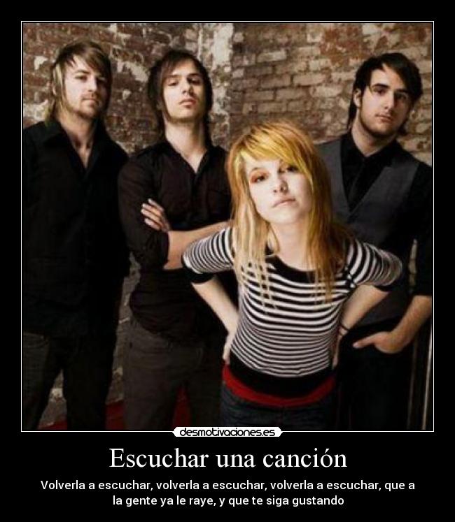 carteles paramore desmotivaciones