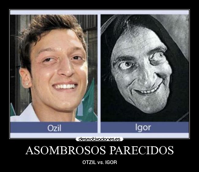 ASOMBROSOS PARECIDOS - OTZIL vs. IGOR
