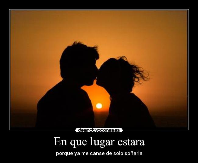 En que lugar estara -