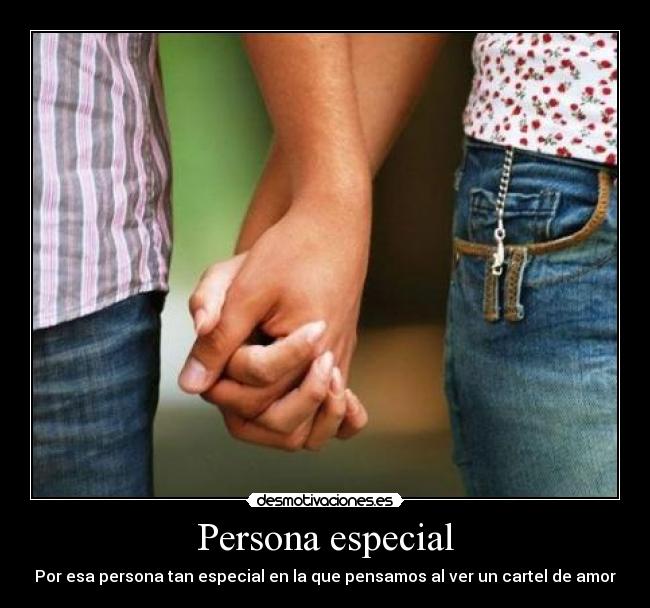 Persona especial -