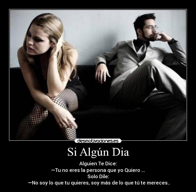 Si Algún Dia -