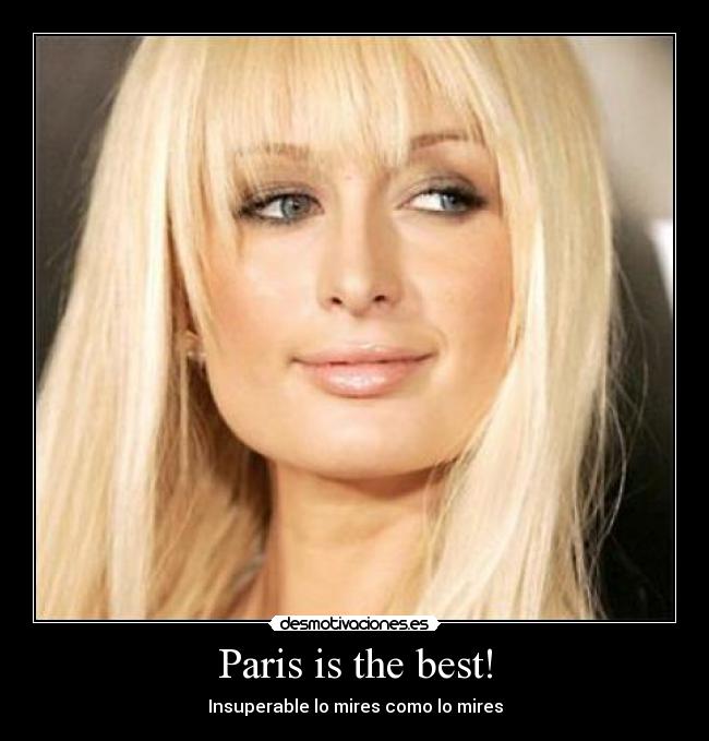 Paris is the best! -
