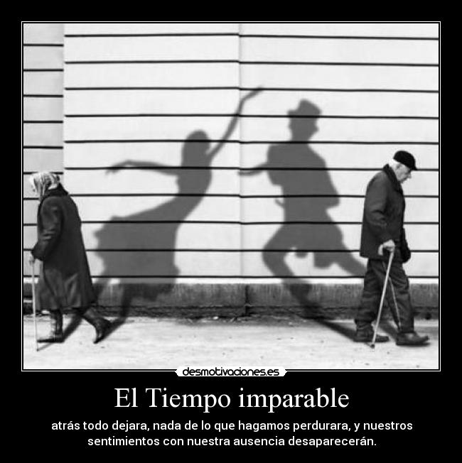 El Tiempo imparable -