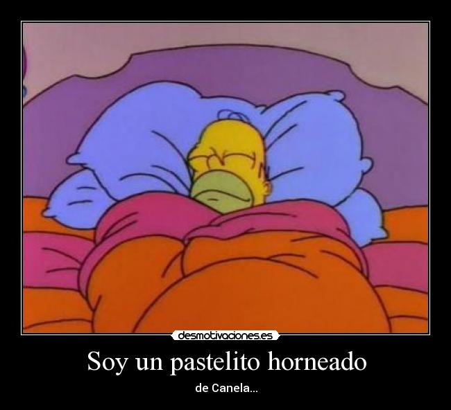 Soy un pastelito horneado - 