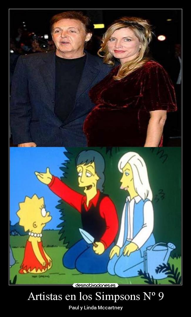 Artistas en los Simpsons Nº 9 -