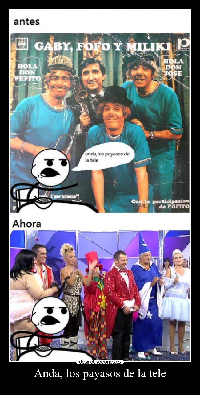 Anda, los payasos de la tele -