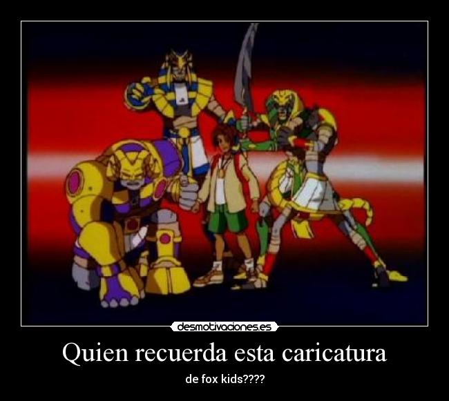 Quien recuerda esta caricatura -