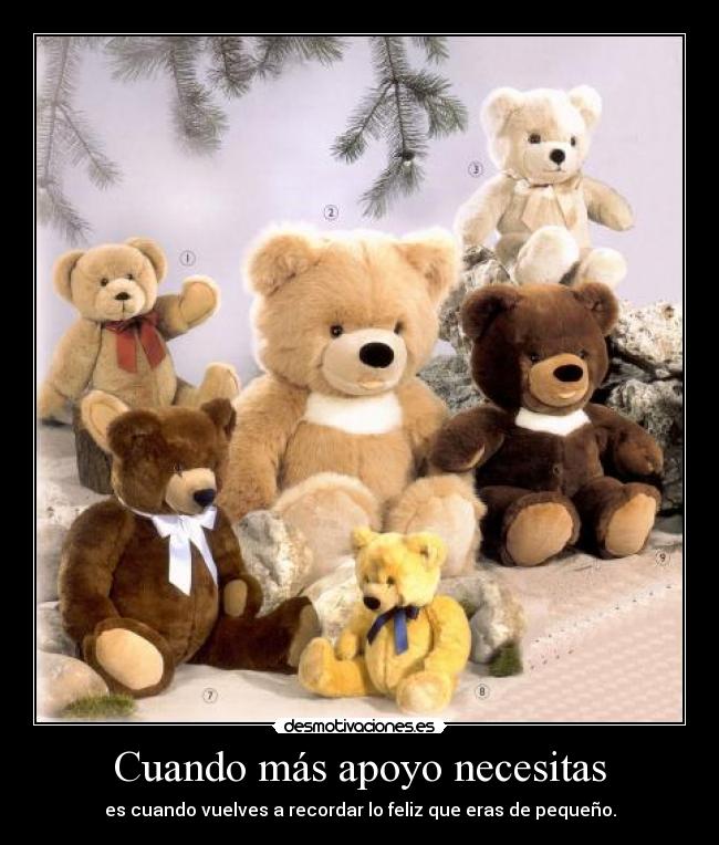 Cuando más apoyo necesitas - 