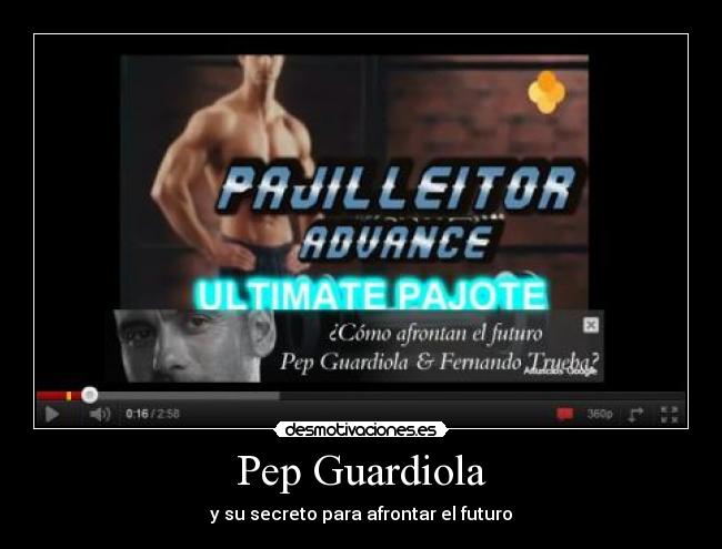 Pep Guardiola - y su secreto para afrontar el futuro