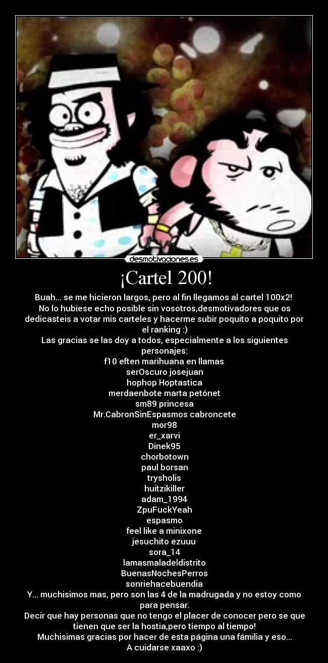 carteles desmocabrones er_xaxomigue cartel 200 dedicado esas personitas especiales desmotivaciones