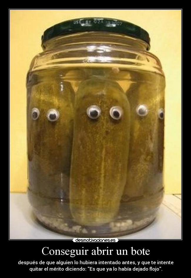 Conseguir abrir un bote - 