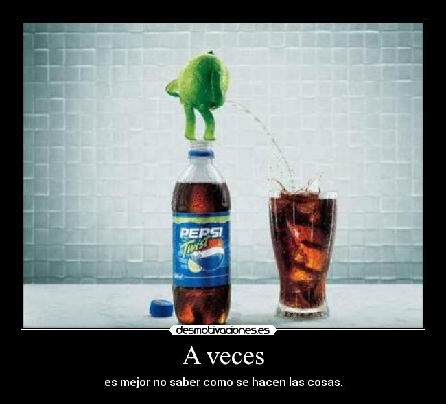 A veces -