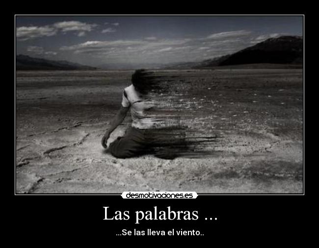 Las palabras ... - 