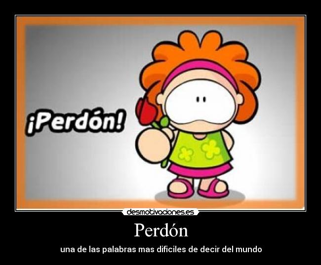 Perdón -
