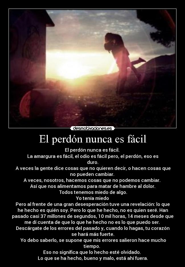 carteles perdon facil desmotivaciones