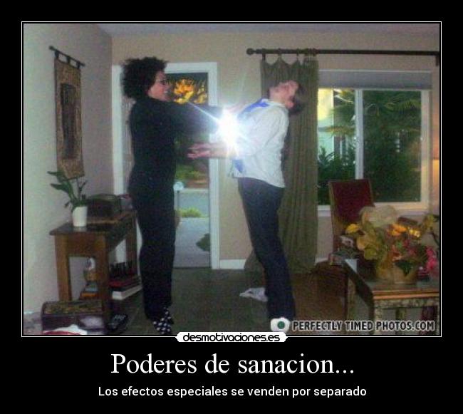 Poderes de sanacion... -