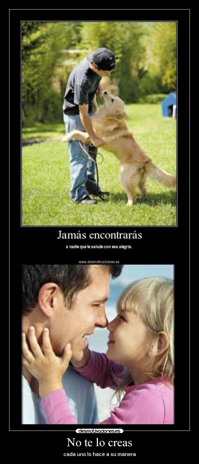 No te lo creas -